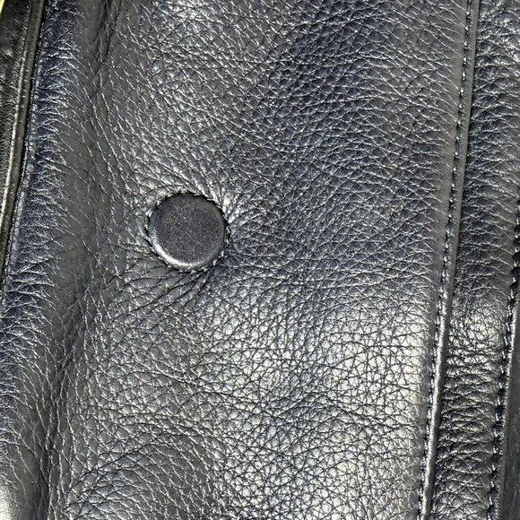 Rag & Bone mini pilot crossbody bag blue leather - Picture 4 of 14